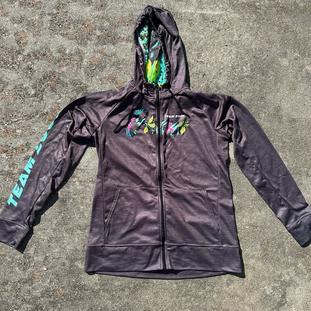 Zoot Team Ohana Grey Zip-Up Hoodie